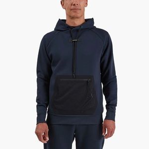 On Cloud On Running Men’s Technical Hoodie Size L Navy Blue
